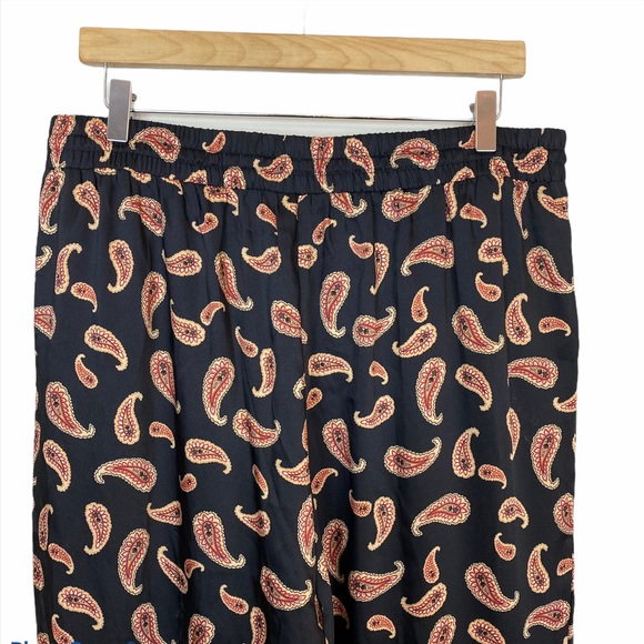 Anthropologie Vega Satin Pants Size XL - Picture 10 of 11
